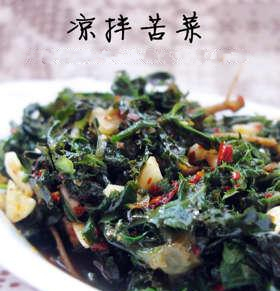凉拌苦菜