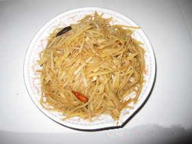 酱油土豆丝