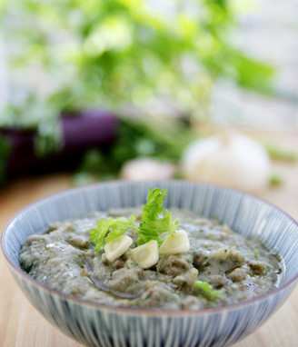 老北京蒜味茄泥