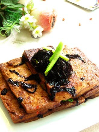 红烧紫菜豆腐