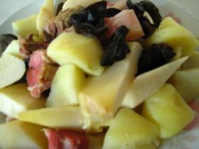 春笋土豆烧咸肉